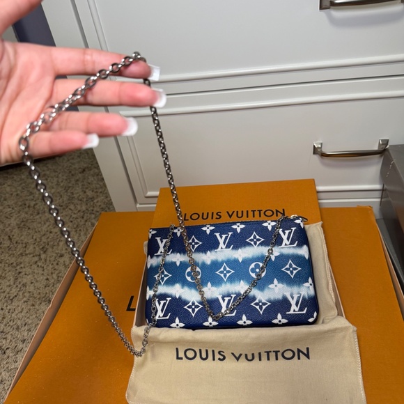 LV New blue and white crossbody bag - Picture 8 of 8